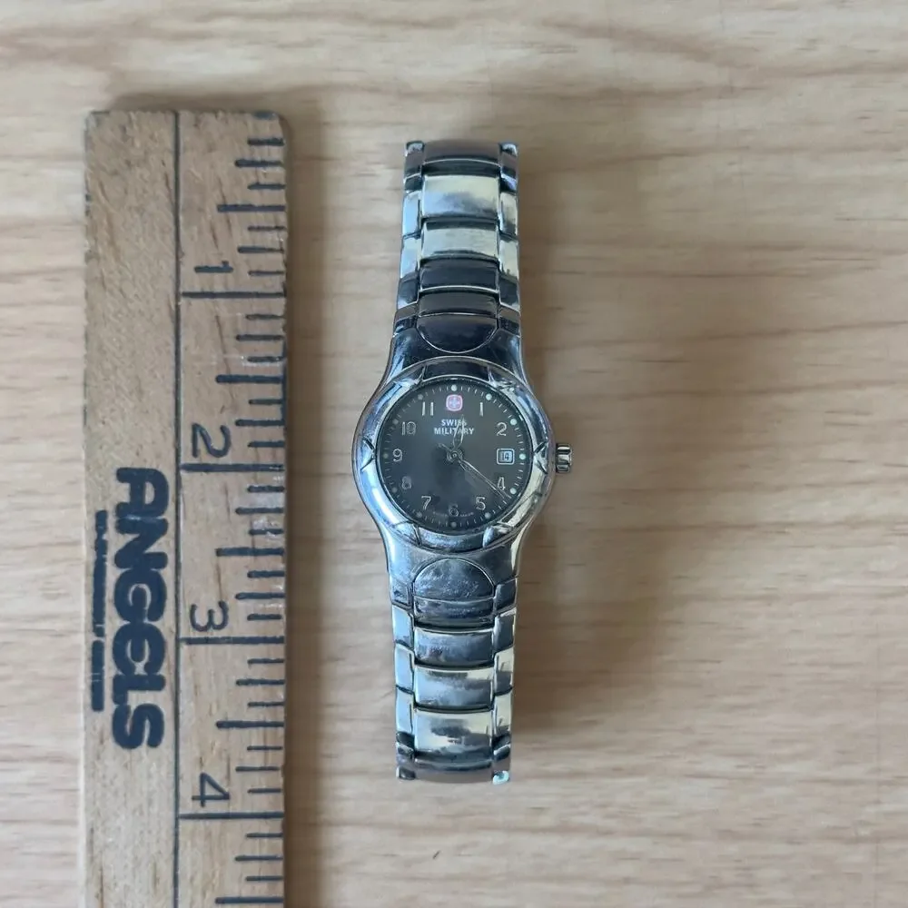 Wenger Swiss Military Black Dial Date Watch